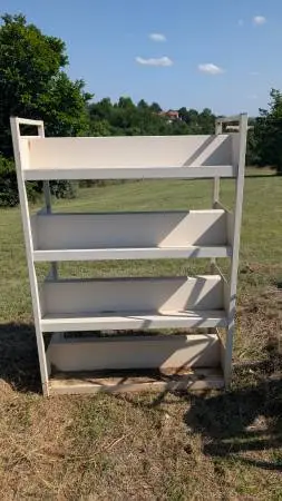 Double Sided Book Rack