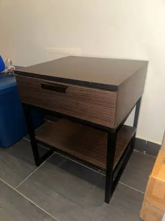 Wooden nightstand
