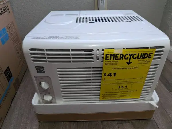Kenmore 5,000 BTU Window-Mounted Room Air Conditioner