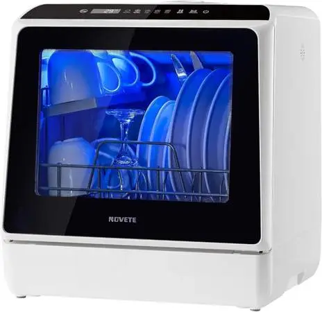 Barely-used countertop dishwasher