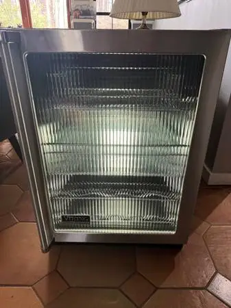 Viking professional glass mini fridge