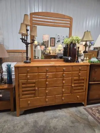 Large Dresser & Mirror