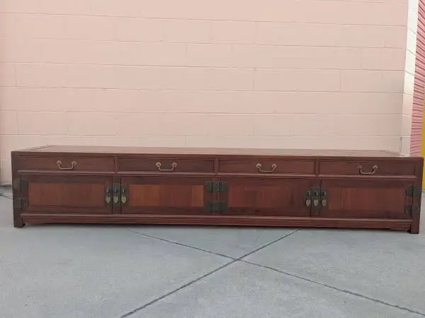 Vintage Chinese ming style console media table