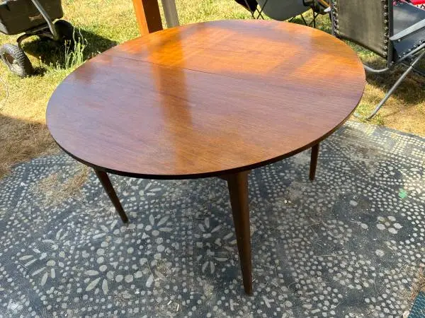 MCM Teak Butterfly Leaf Table