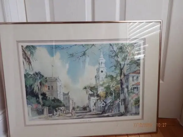 Virginia Fouche Bolton PrintSaint Michaels By Morning-#1410/3000