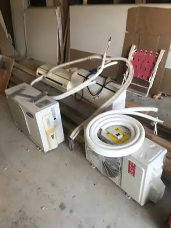 Mini split AC units