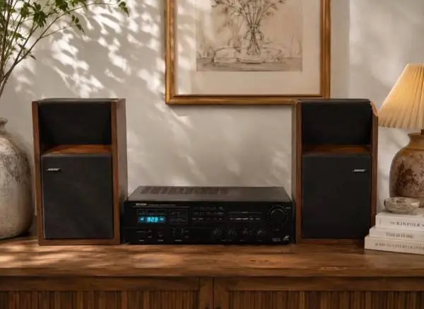 Bose 201 Speakers + Denon DRA-35V Stereo