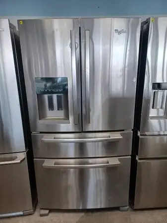Whirlpool Stainless Steel Four Door Refrigerator
