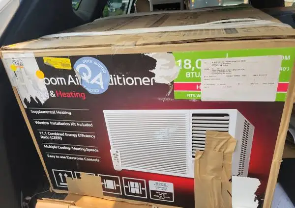 LG AC 18,000 BTU Window Air Conditioner