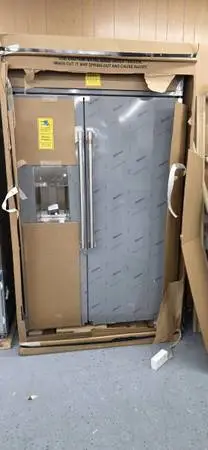 Brand new 48 inch GE Cafe built in double door refrigerator