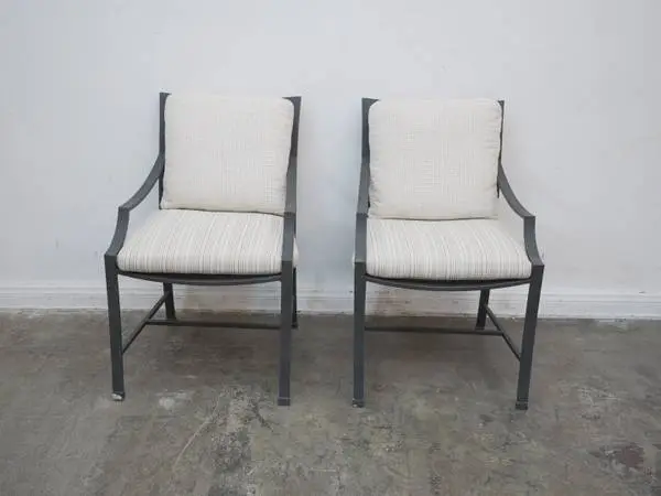 Restoration Hardware Carmel Dining Chairs Set of 2 $399.00 21 W x 23