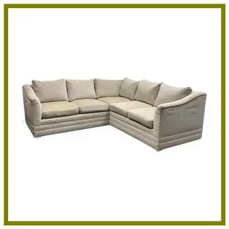 Kravet Custom Chenille Two Piece Sectional. Estimate Price: $11,300