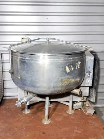 60 Gallon Cleveland Gas Soup Steam Kettle - Gas
