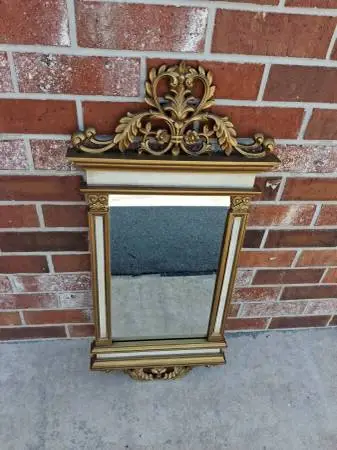 Vintage Syrocco wall mirror.