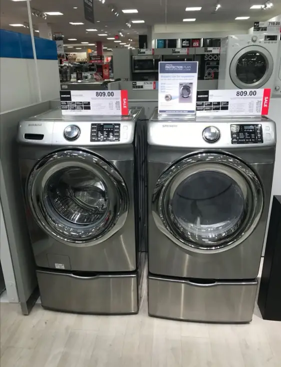 Samsung front loader washer and dryer set stainless