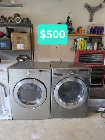 LG Washer And Electric Dryer