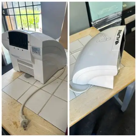 Professional hand dryer no towels needed