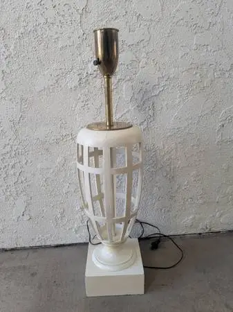 Vintage 1960 table lamp