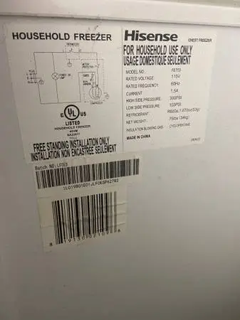 Freezer Thermostat K1806104