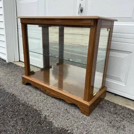 Lighted Display Case Curio Cabinet