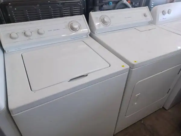 Whirlpool White Top Load Washer/Electric Dryer Set