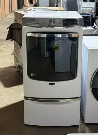 Maytag MHW8630HW 27″ Front Load Washer with Stacking Kit