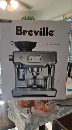 Breville oracle BES990BTR espresso machine