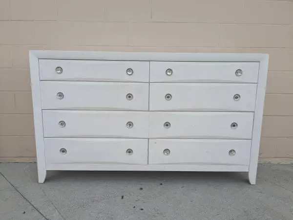 Modern regency wood dresser