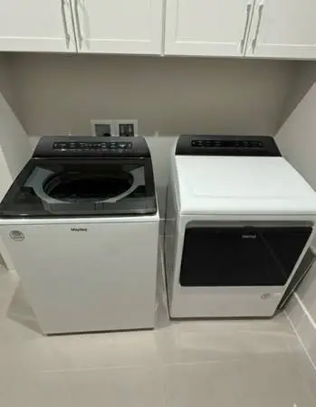 Maytag washer and electric dryer