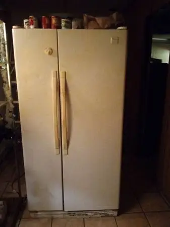 Free refrigerator side by side.
