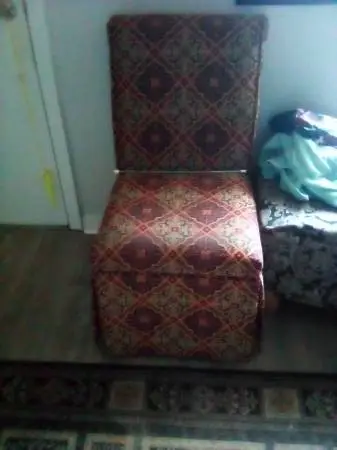 High back chair