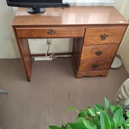 Wood desk