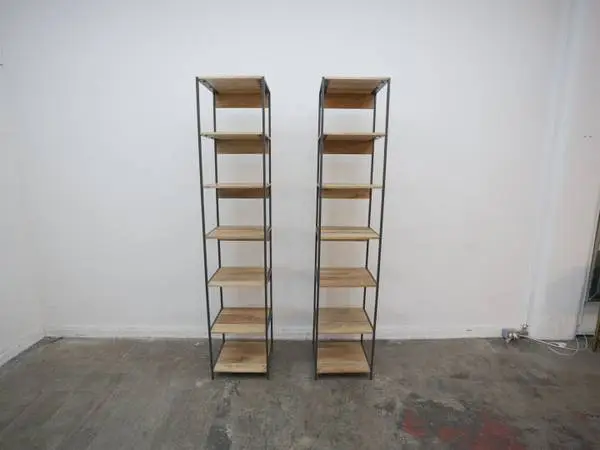 West Elm Industrial Solid Wood Modular Bookshelf (We Have 2 // Sold In