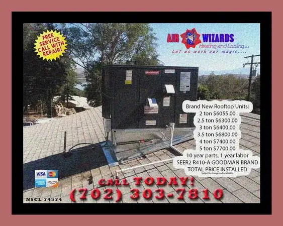 Do you wish for New package unit Air Conditioner Your Neighborhood HV
