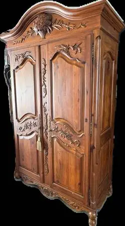Armoire,Ethan Allan,quality solid wood,6 drawer,2 door,hlp dlvr.