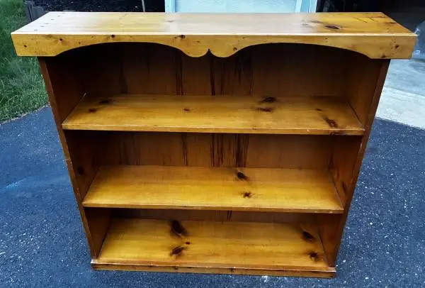 Used Solid Wooden Shelf