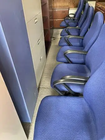 Conference Room Chair Set of 8 Matching High Back