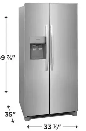 Frigidaire 33 in, 22.3 cubic ft, Gallery Model