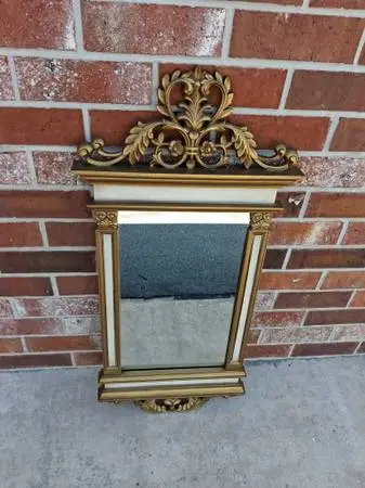 Vintage Syrocco wall mirror.
