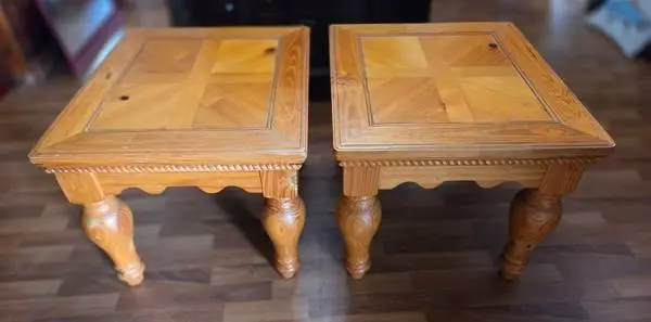 Wood End Tables