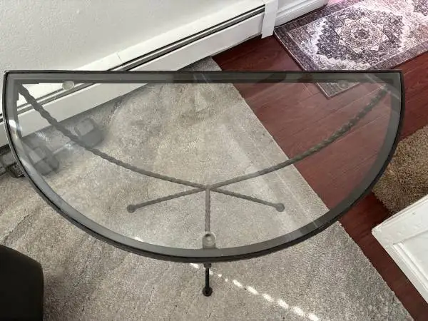 Glass table