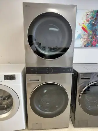 LG Washtower HE Washer n Dryer (Stainless/Electric)