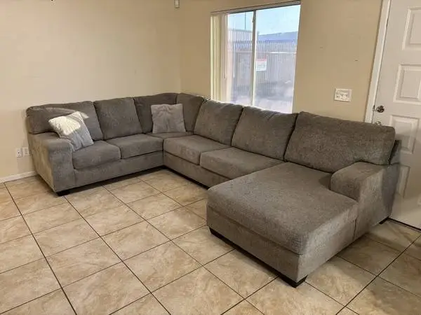 Couch & Entertainment Center