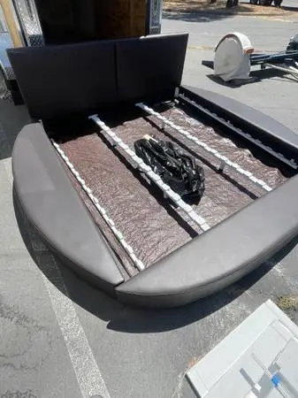 Custom Round Bedframe for King bed