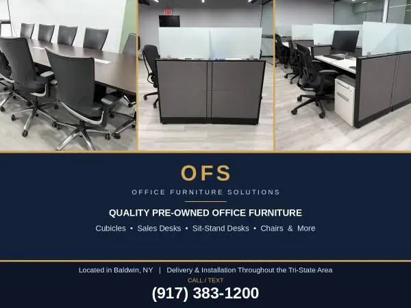 Pre-Owned Office Cubicles, Desks & Chairs – Sales Desks, Sit-Stand