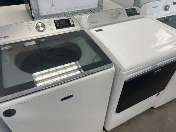 Maytag top load washer and dryer set , high capacity
