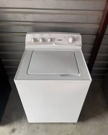 White Hotpoint Washer