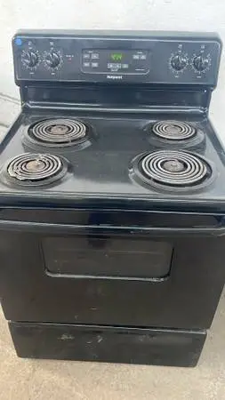 coil top stove for sale