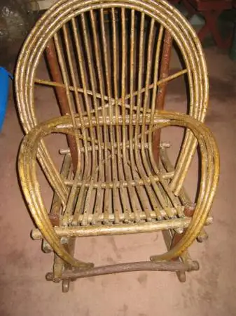New Willow Twig Rocking Chair