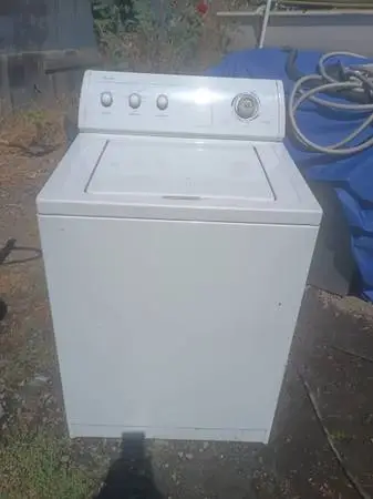 Nice  whirlpool super capacity washer deliver